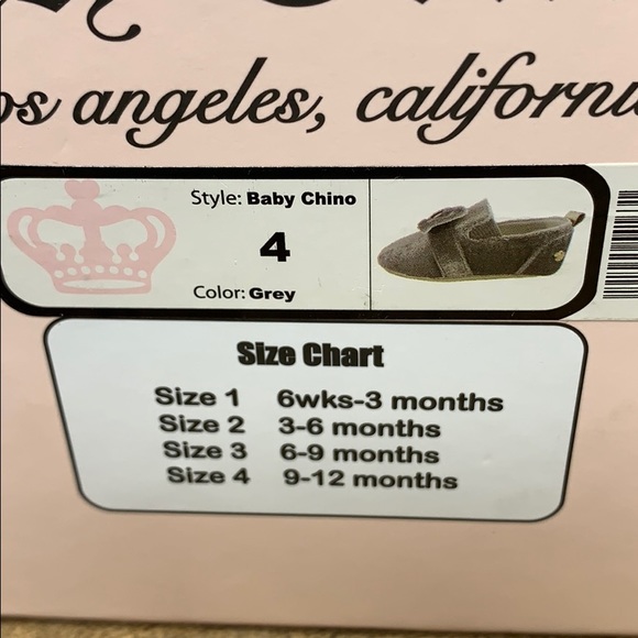 Juicy Couture baby chino crib shoes - Picture 7 of 7